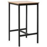 Unique Furniture Barska miza v hrastovem dekorju 60x60 cm Cesura – | Shoptok.si