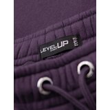 Ombre Unisex sweat shorts with drawstring waistband - purple | ePonuda.com