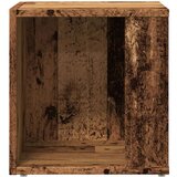 vidaXL Bočni stolić boja starog drva 33 x 33 x 34 cm konstruirano drvo | shoptok.hr