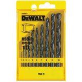 Dewalt DT5911 set svrdla metal hss 10 kos setgarnitura svrdla za metal hss-r 1-10, 10-di dt5911 | shoptok.hr