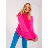 BADU Sweater-BA-SW-0559.26-fluo pink | Shoptok.si