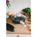 Kondela Globoka ponev s pokrovom, premer 28 cm, KAROTE | Shoptok.si