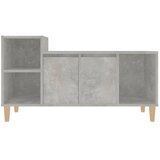  TV ormarić boja betona 100x35x55 cm od konstruiranog drva Siva | Shoptok.si