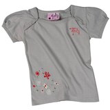 Miss Girly Majice s kratkimi rokavi T-shirt manches courtes fille FURY Siva | Shoptok.si
