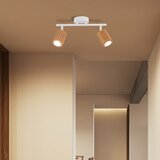  Brilagi - Stropni spot MODERN WOOD 2xGU10/8W/230V drvo/bela | Eponuda.com