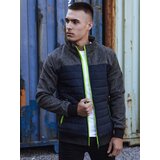 DStreet Kurtka męska przejściowa pikowana granatowa | shoptok.hr