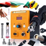 Rosfix POSTAJA ZA SPAJKANJE HOT-AIR 858D + KOMPLET 3 ŠOB + KOMPLET CEVI 328 KOSOV + TEKOČINA RMA-223, (21739264) Cene