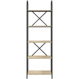 vidaXL Knjižna polica sonoma hrast 60 x 30 x 183 cm Konstruiran les | Shoptok.si