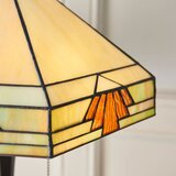  Endon 64286 - Stona lampa Tiffany NEVADA 2xE27/60W/230V, prečnik 40 cm | Eponuda.com