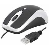 Ltc USB žična optična miška črno - srebrna | Shoptok.si