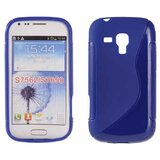  S silikonski ovitek Samsung Galaxy S Duos S7562, Trend S7560, Trend Plus moder Cene