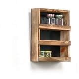 Hanah home kuhinjska polica Three Layer Shelf, 28x34x8cm, Braon Cene
