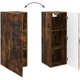  Ormar za montažu na zid Dimljeni hrast 33 x 34,5 x 90 cm | shoptok.hr