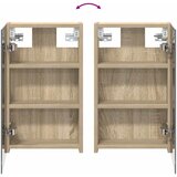  Kupaonski ormar s ogledalom Sonoma hrast 30 x 10,5 x 50 cm | shoptok.hr