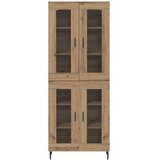  Highboard 2 kom. Umjetnički hrast 69,5 x 34 x 180 cm | shoptok.hr