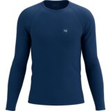  Majica Compressport Training T-shirt Long Sleeve Estate Blue - M | shoptok.hr