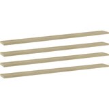 Police za knjige 4 kom boja hrasta sonome 100x10x1,5 cm iverica | shoptok.hr