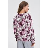 Marisse White Floral Sweatshirt | ePonuda.com