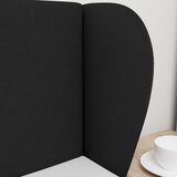  Uši uzglavlja Crna 40 x 23 x 6 cm tkanina | shoptok.hr