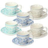  ŠALICE 80ML I TANJURIĆI ZA ESPRESSO SET 6/1 IRIS CELINE Cijene