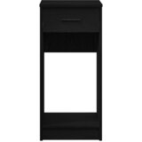 TOWER stalak za računalo s ladicom crni 35x45x77 cm | Shoptok.si