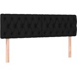  Okvir kreveta s madracima crni 160x200cm od tkanine | shoptok.hr