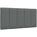vidaXL Vzglavna stranica temno siva 100 cm blago Cene
