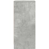 Ormarić za cipele boja betona 29,5x34x76 cm konstruiranog drva | shoptok.hr