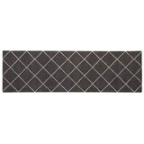  Kuhinjski Tepih Antracit karirani 180 x 60 cm 100% poliamid - Antracit karirani 60 x 180 cm | shoptok.hr