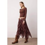TRENDYOLMILLA Ženska suknja TWOSS26ET00049, Braon | Eponuda.com