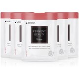 KORIKA FermentBeauty Set of 5 Anti-wrinkle Face Sheet Masks with Fermented Wine and Hyaluronic Acid set mask za obraz po znižani ceni Cene