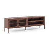Marckeric Bordo rdeča kovinska TV omarica 160x50x35 cm Fayna – | Shoptok.si
