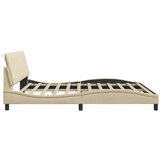 Okvir za krevet bez madraca krem 200x200 cm od tkanine - Krema 200 x 200 cm | shoptok.hr
