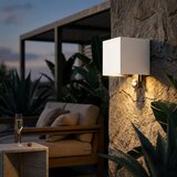 Brilagi LED spoljašnje zidno svetlo sa senzorom CUBE LED/6W/230V sivo IP65 | Eponuda.com