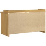  Klupa za predsoblje SANDNES 87x40x50 cm od masivne borovine | Eponuda.com