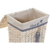  Komplet košar DKD Home Decor Modra Bež Aluminij Spirale Sredozemsko 5 Kosi | Shoptok.si