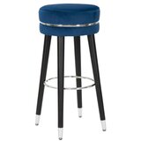 Mauro Ferretti Barski stolac Paris blu/silver cm ø 35x74 Cijene