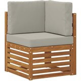  Set vanjskih sofa 7 kom. Prirodna i svjetlosiva | shoptok.hr