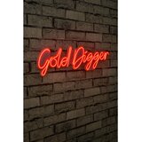 Wallity Dekorativna plastična LED rasveta Gold Digger Red | ePonuda.com