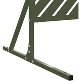  Zaslon za privatnost Maslinasta 100 x 50 x 180 cm Čelik | shoptok.hr