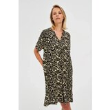 Marisse Loose-Fitting Black Dress | Shoptok.si