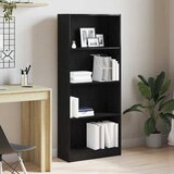  Polica Crni hrast 60 x 24 x 143 cm Konstruirano drvo | Eponuda.com