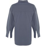 Trendyol Anthracite Loose Fit Shirt | ePonuda.com