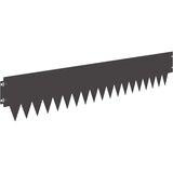  Ograda oko Travnjaka 20 pcs 103 x 20 cm metal Crna | Eponuda.com