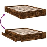  Okvir kreveta s ladicama boja hrasta 120x200 cm | Eponuda.ba