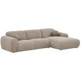 House Nordic Sivo-bež kutna garnitura (s desnim kutom/s ležaljkom) Clyde – | shoptok.hr