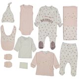  Set za bebe 243842, 10 delova, Roze-beli | Eponuda.com