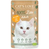 Cat's Love Bio 6 x 100 g - Bio-piščanec Cene