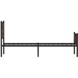 Metalni okvir kreveta s uzglavljem i podnožjem 90 x 190 cm | shoptok.hr