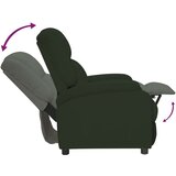 vidaXL naslonjač tamnozeleni baršunasti | shoptok.hr